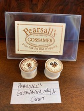Pearsall's Gossamer Silk Threads - #9A Grey - Fly Fishing
