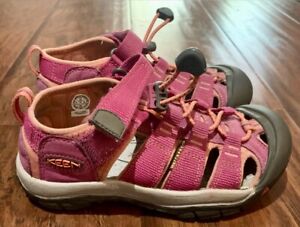 Keen Youth Pink Sandals Newport H2 Kids Size 13 36 1014267 Water Outdoor Shoes