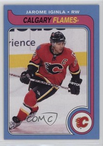2008-09 O-Pee-Chee Retro Jarome Iginla #613 HOF