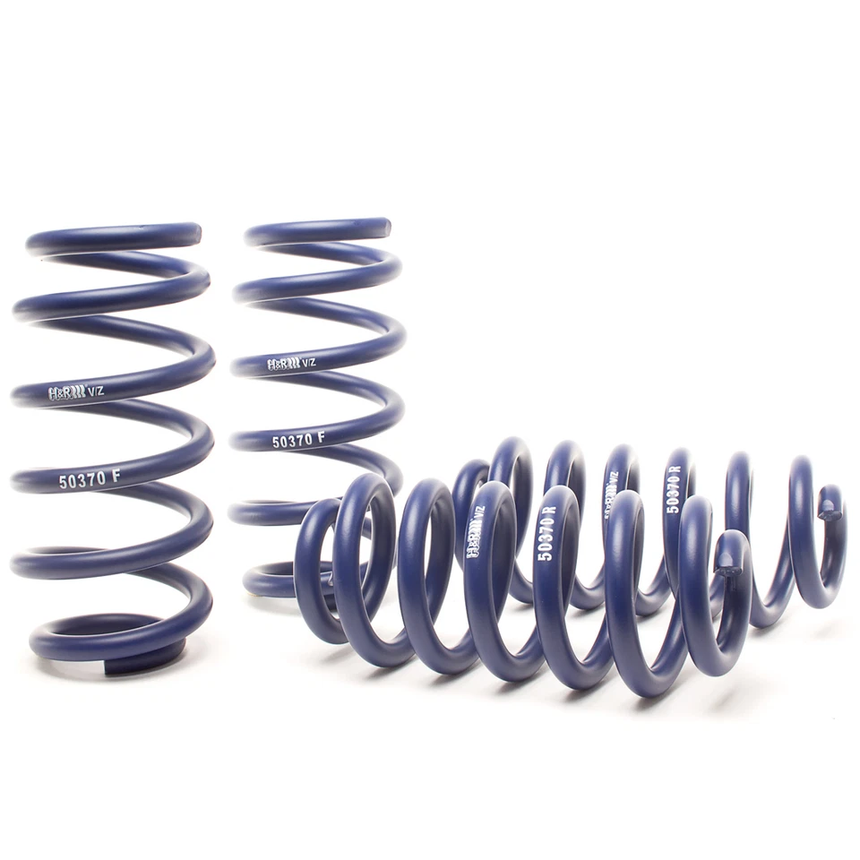 H&R 50370 Kit de muelles delanteros traseros deportivos descendentes para 16-25 Audi Q7 4M 2.0L 3.0 V6 Foto 1 de 4