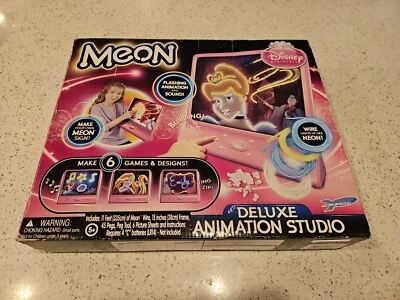 Juguete de princesa Disney Meon Deluxe estudio de animación creador de imágenes luz de neón Foto 1 de 4