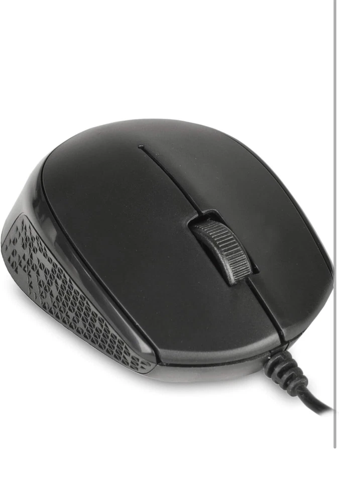 iMicro MO-205U Wired USB Optical Mouse- Black - Image 1 of 2