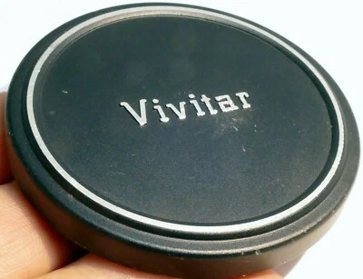 Vivitar 65mm ID Front lens cap Metal slip on type   - Image 1 of 4