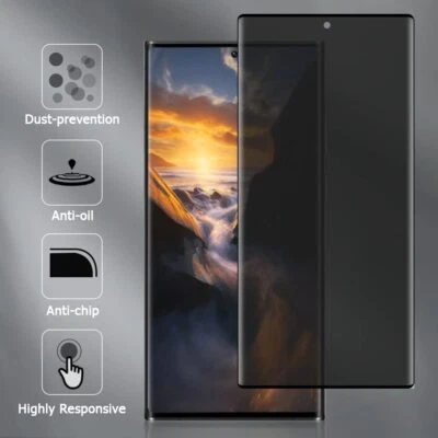 Protetor de tela privacidade vidro temperado para Xiaomi 17 15T 15 14 13 12 11 Pro Max - Imagem 1 de 4