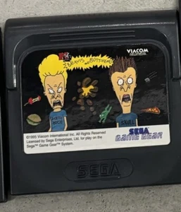 MTV's Beavis And Butthead Sega Game Gear Cartridge - Picture 1 of 1