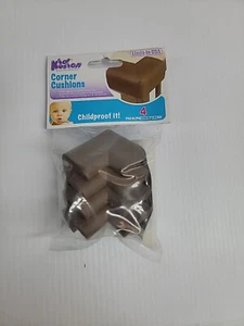 4 Corner Cushions Brown BRAND NEW. Fusion Brand - Picture 1 of 2