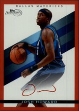 2008-09 Topps Signatures Basketball Facsimile Red #TS-JH Josh Howard /869