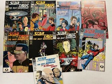 DC Comics Star Trek The Next Generation  1 2 3 4 5 6 7 8 9 1-9 VF+ Bagged 1989
