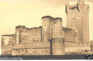 ANTIGUA POSTAL CASTILLO DE LA MOTA MEDINA DEL CAMPO VALLADOLID CASTILLA CC00208 - Imagen 1 de 1