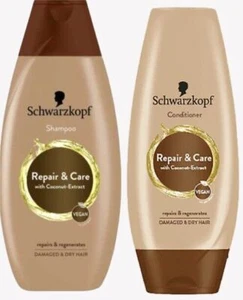 Schwarzkopf Repair & Care Shampoo & Conditioner Set Vegan - Picture 1 of 1