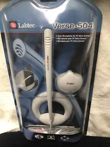 Labtec Verse-504 Desk Microphone For PC Voice Access, BRAND New, Free Shipping! - Picture 1 of 4