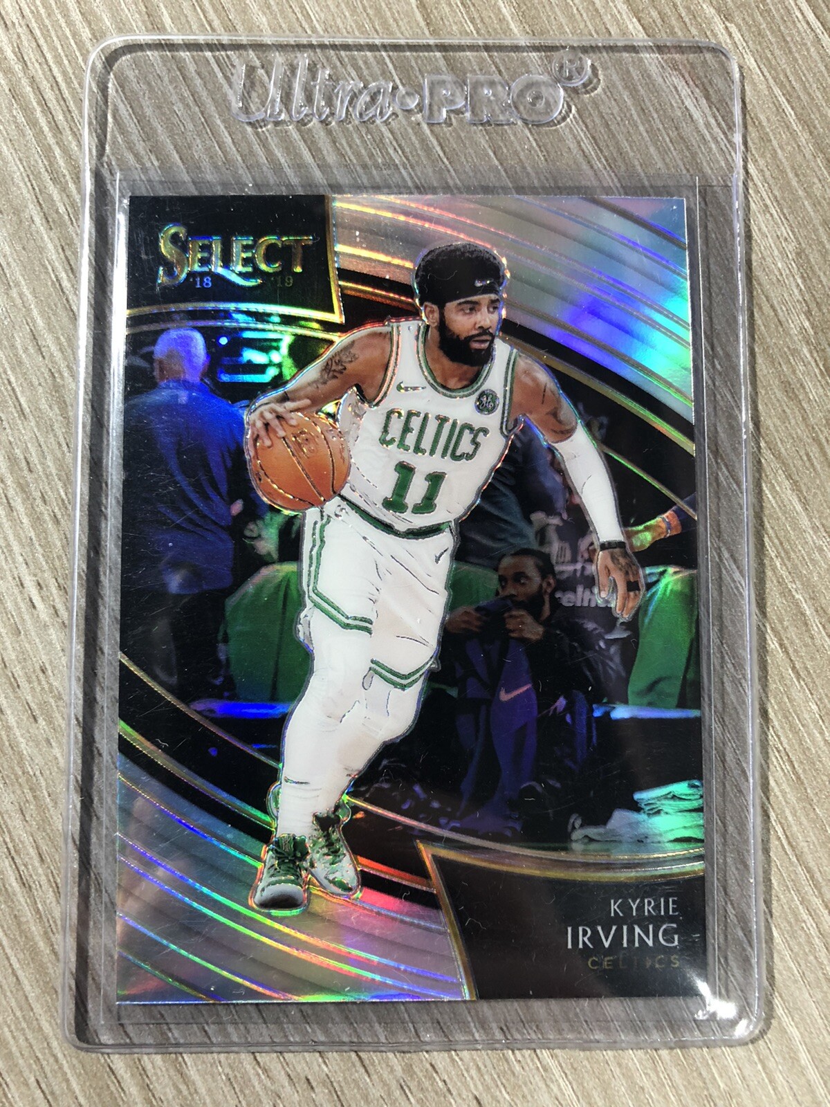 2018-2019 Select Kyrie Irving Courtside Prizm Silver! Boston Celtics! #225