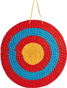 Archery Target Straw Large Compound & Recurve Bows Practice 50cm/20" Hang Strap - Picture 1 of 4