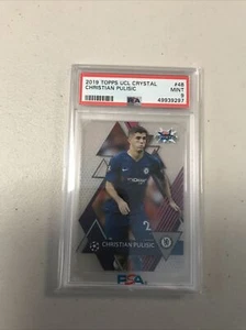 2019 Topps UCL Crystal #48 ~ Christian Pulisic ~ PSA 9 MINT - Picture 1 of 2