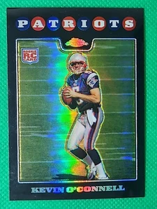 2008 Topps Chrome REFRACTOR #TCC176 Kevin O'Connell ROOKIE Minnesota Vikings CO - Picture 1 of 7