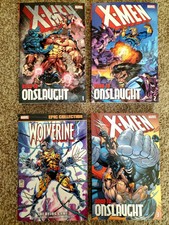 X-Men: Road to Onslaught volumes 1-3 TPBs & Wolverine: The Dying Game TPB