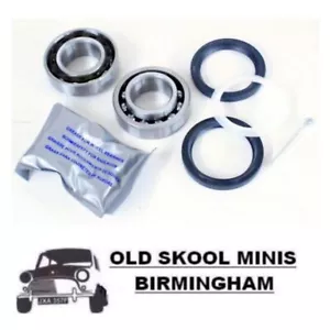 CLASSIC MINI FRONT DRUM BRAKE WHEEL BEARING KIT GHK1018 HUB AUSTIN MORRIS 7P4 - Picture 1 of 1