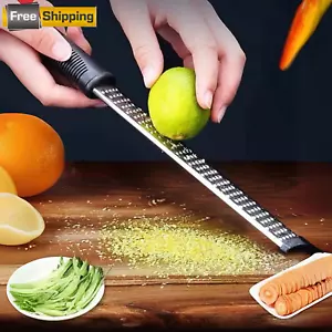 Edelstahl Multifunktionsreibe mit Anti-Rutsch-Griff für Gemüse & Obst - Bild 1 von 4
