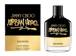 Jimmy Choo Urban Hero Gold Edition Men 3.4 oz 100 ml *Eau De Parfum* Spray Nib - Picture 1 of 2