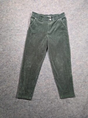 Abercrombie Niños Niñas Pull On Pana Verde Pantalones Talla 11/12 Vacaciones Elastizadas Foto 1 de 4
