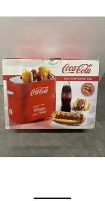 Nostalgia Coca Cola HDT600COKE Pop-Up Hot Dog Toaster - Image 1 of 4