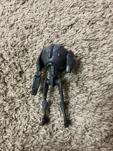Star Wars Figure Super Battle Droid Clone Wars Collection Incomplete As-Is Cover