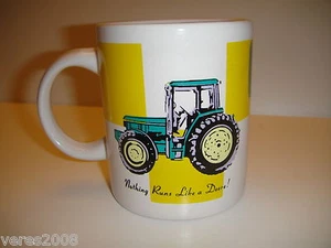 John Deere Gibson Kaffeetasse Tasse Traktoren "Nichts läuft wie ein Hirsch" - Bild 1 von 4