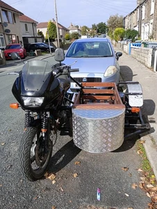 YAMAHA XJ600 DIVERSION WITH SIDECAR COMBO OUTFIT 600cc MOTORCYCLE - Picture 1 of 21