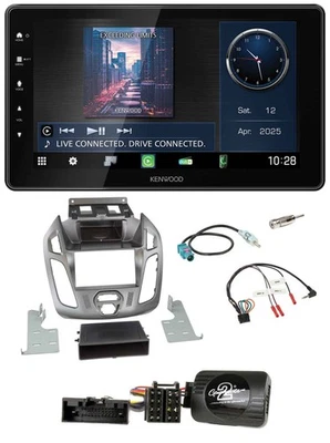 Kenwood Lenkrad Bluetooth USB DAB Autoradio für Ford Connect Transit 12-18 ohne - Bild 1 von 4