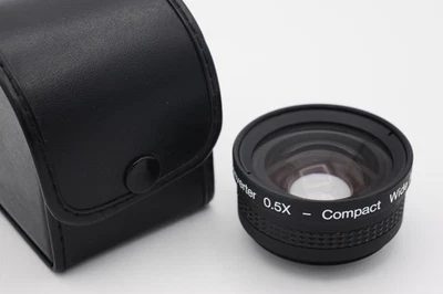 Jessop Video Converter 0.5x compact wide angle lens (52mm). Japan. FREE P&P! - Image 1 of 4