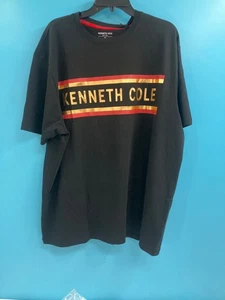 Kenneth Cole Herren Graphic Tee - Größe-2XL - Neu mit Etikett - Bild 1 von 6
