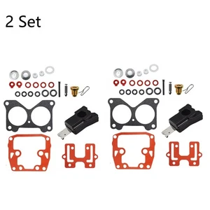 2x Carburetor Repair Kit 439076 For Johnson Evinrude V4 85 90 100 115 125 140HP - Picture 1 of 5