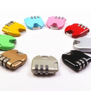 Luggage Lock DIY Setting Password Lightweight Zinc Alloy Material Combination FY - Bild 1 von 12