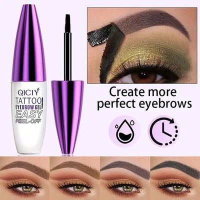 Tattoo Peel-Off Semi-Permanent Brow Tint Waterproof Long-Lasting Eyebrow Gel - Image 1 of 4