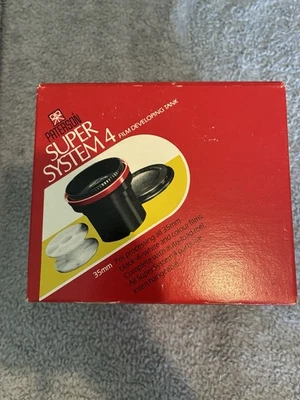 Paterson Super System 4 Film Developing Tank 120x35mm - Image 1 of 4