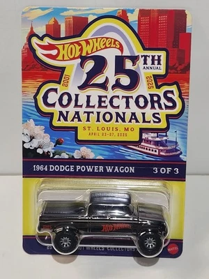 Dodge Power Wagon 1964 Hot Wheels Collectors Nationals St. Louis 2025 3 de 3 Foto 1 de 4