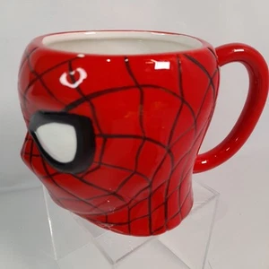 Marvel Spiderman 3D Kaffeebecher Spider-Man Comic Figur Maske Kopf Teetasse  - Bild 1 von 24