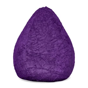 Lumaland Kinder Sitzsack Fluffy Plüsch Beanbag 120L Sitzkissen Sessel EPS Perlen - Bild 1 von 49