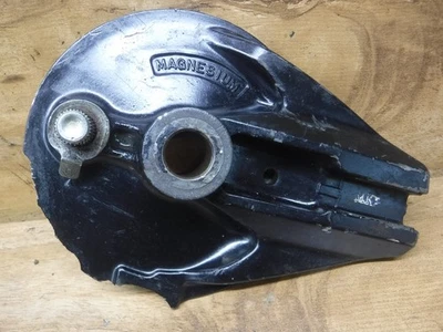 HONDA XL500R XL600R 1982 ~ 1987 de fábrica OEM panel de tambor de freno trasero placa de respaldo Foto 1 de 4