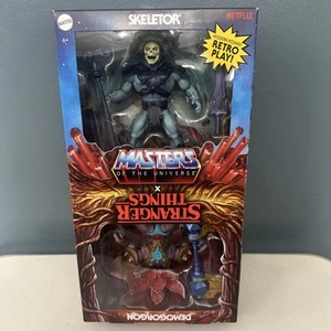 MOTU Origins Skeletor x Stranger Things Demogorgon 2 Pack New / Exclusive - Picture 1 of 6