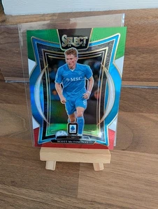 2024-25 Panini Select Serie A Scott McTominay #69 ROJO BLANCO VERDE SP Terraza - Imagen 1 de 2
