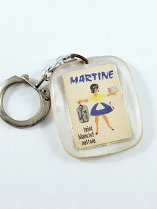 PORTE-CLES - MARTINE - NET-ÉCLAIR PRESSING - Cambrai, Vintage 1960s - - Foto 1 di 2