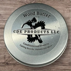 4 oz Beeswax Board Butter to Condition and Maintain Handcrafted Wood Items - Picture 1 of 3