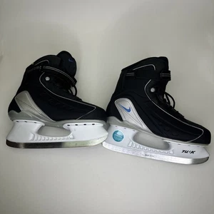Vintage Nike Ice Skates Silver/Gray Men’s Size 10 Tuuk - Picture 1 of 8
