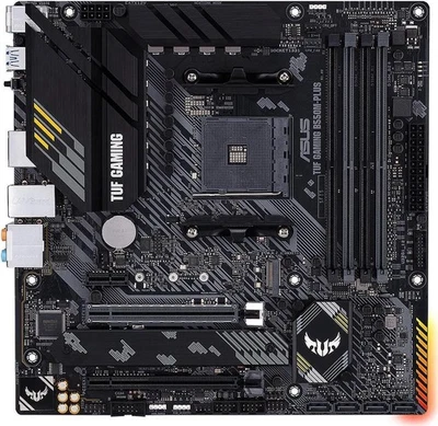 ASUS ASUS TUF GAMING B550M-PLUS Motherboard B550 AM4 DDR4 M.2 ATX Ryzen Tested - Image 1 of 4