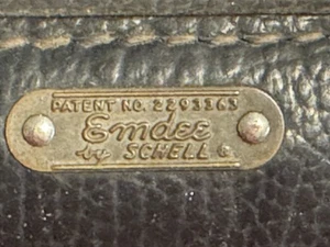 VTG Emdee by Schell Medical Bag Leather Traveling Doctors Bag with Bonus - Picture 1 of 23