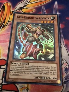 Gem-Knight Sardonyx - HA07-EN001 - Super Rare - 1st Edition x1 - Moderately Play - Picture 1 of 1