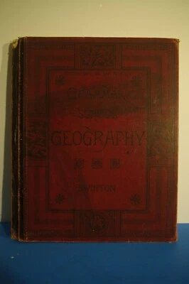 1880 first edition William Swinton Grammer School book for Iowa and Missouri Foto 1 de 4