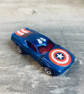 2013 Hot Wheels Marvel Captain America Diecast Car  - Image 1 of 4
