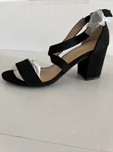 Allegra K Heels 01162-2 Size 5 Black - Picture 1 of 1